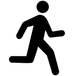 Runner Go Move Race SVG Icon